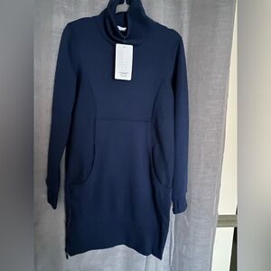 Athleta Cozy Karma Funnel Neck Dress NWT
